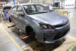 Kia Rio body assembly