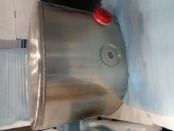 Semi-rectangular fuel tank 710 mm, 210 l