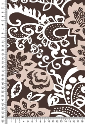 Synthetic knitted fabric (B-80%, PE-20%), printed, plush, one-sided cut one-sided fleece on the basis of kulirnaya glady