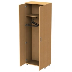 Wooden wardrobe
