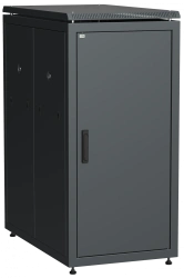 LN05-24U61-MM ITK Network cabinet 19" LINEA N 24U 600x1000 mm metal front door black