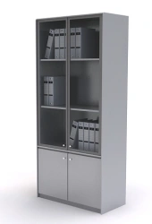 Office filing cabinet 800x400x750MM light coloured