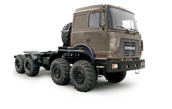 Chassis Ural 532362-1126-70 (Possible equipment: gearboxes YaMZ-1909, ZF 9S1310; clutches ZF).