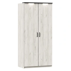 Techno LD.678130.000 Double-leaf cupboard (body) (Oak Kraft white/Black )