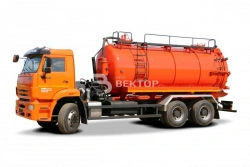 Vacuum tanker MB 4680A5-40 on chassis KAMAZ 6520-53, 6520-54, 6520-B5