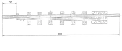 Frame rail type R50 with shackle of project 1581.01.010-02