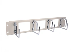 Horizontal organiser with removable metal rings