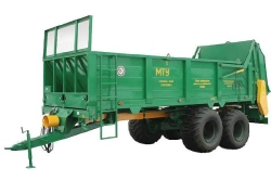 Machine for application of solid organic fertilisers MTU-15