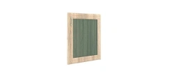Country LD 245090.000 Door 500 (panelled panelled) Sonome Eych light/Sonome Eych green