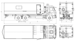 Trucks trucks mod. 8751N1 without CMU on the basis of KAMAZ chassis mod. 65115-A5, 65117-A5
