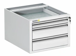 Industrial furniture, including antistatic (ESD) Viking: TPD, hanging cabinet with door closer