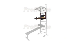 TK-0071-J. Overhead bars + barbell stands