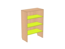 Children's cabinet with shelves 796*400*1200 mm TD-3