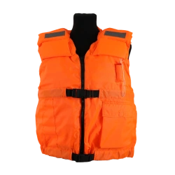 Lifesaving waistcoat with collar