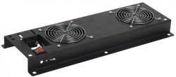 FM05-21M ITK Fan panel with switch 2 modules black