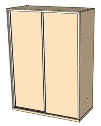 Compartment cupboard