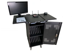 Storage trolley with charging system for laptops and tablets SC-N16-L