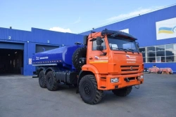 Tank truck for food liquids, UZST brand, type 6620-42 on KAMAZ 43502-D5 chassis