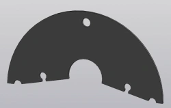 M03-C8-20-031135 - A - Rotor frame cover element 1