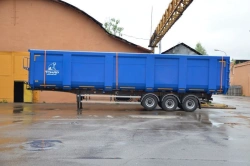 Tonar 97464 semi-trailer with axles of TONAR models 90422, 90431