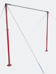 Universal gymnastic crossbar (tourniquet)