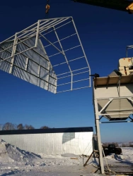 Frame of the shelter for bunker UB-K-4,2x4,2