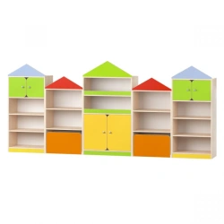 Shelf for toys "House" (section 1)