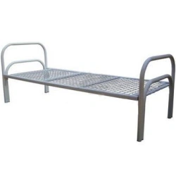 Single metal bed