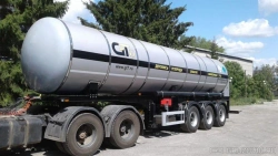 Semi-trailer-tank PU-3, type PR3, modification 92293-0000010-09 ( with pump). Axial unit AGOS-3-GT7-00.00.000-01