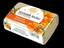 Solid toilet soap "Autumn Waltz Sea Buckthorn"