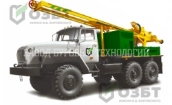 Exploration drilling rig URB on the base of URAL-5557 chassis