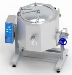 Electric food boilers KPEM-100-OMR-VK with drain cock