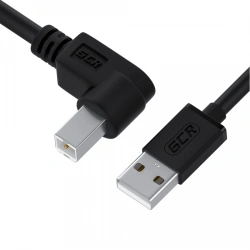 Printer Cable, Model GCR-UPC3M2, Angled Connector, USB 2. 0