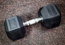 Hexagonal dumbbell 22,5 kg