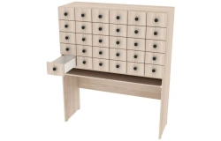 File cabinet with 30 drawers 1144x420x1356mm (WxHxH)