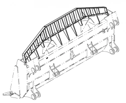 9057174 Semi-U-shaped mouldboard