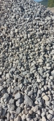 Crushed stone from dense rocks for construction works fraction from 20 to 40 mm.
