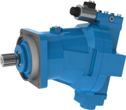 Axial-piston adjustable hydraulic pumps with inclined block 313 series