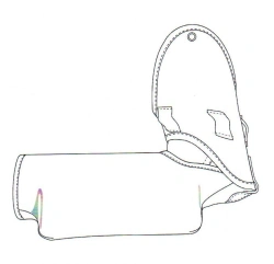Trainer's universal protective rigid sleeve for employees of canine units of internal affairs bodies of the Russian Federation,