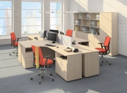 Wooden office cupboards: EASY STANDARD" collections