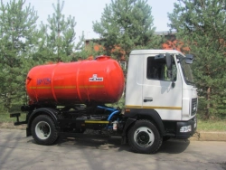 Vacuum machine KO-529-11 (based on chassis MAZ-4371C0, MAZ-437121)