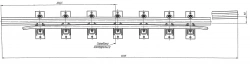 Cross rail with counter rail of project H02.001.6000.00-11