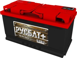 Battery 6ST-100VL RUSBAT+ EURO
