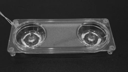 Lens for LED luminaires AMT-GN-164x64-160160-60