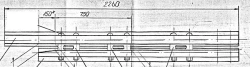 CRUSHING ROLL WITH CONTRRELS of type P50, mark 1/9 (project 2099.M8.000/01)