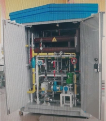 Gas odorisers with dosed odorant supply and automatic correction of the degree of odorisation according to the current gas flow
