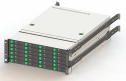Server Rikor model 4U-Int KDBA.466219.009-02 (server case KDBA.301234.103; matboards KDBA.469555.015, KDBA.466453.055; backplane