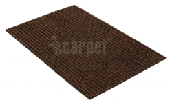 Moisture absorbent icarpet Ribbed 60x90 brownie