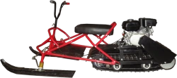 Snowmobile snowmobile MBG-2 "Vyuga" motorbike towing vehicle