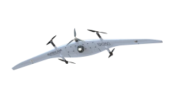 Unmanned aerial system with unmanned aerial vehicles "Supercam SX350"